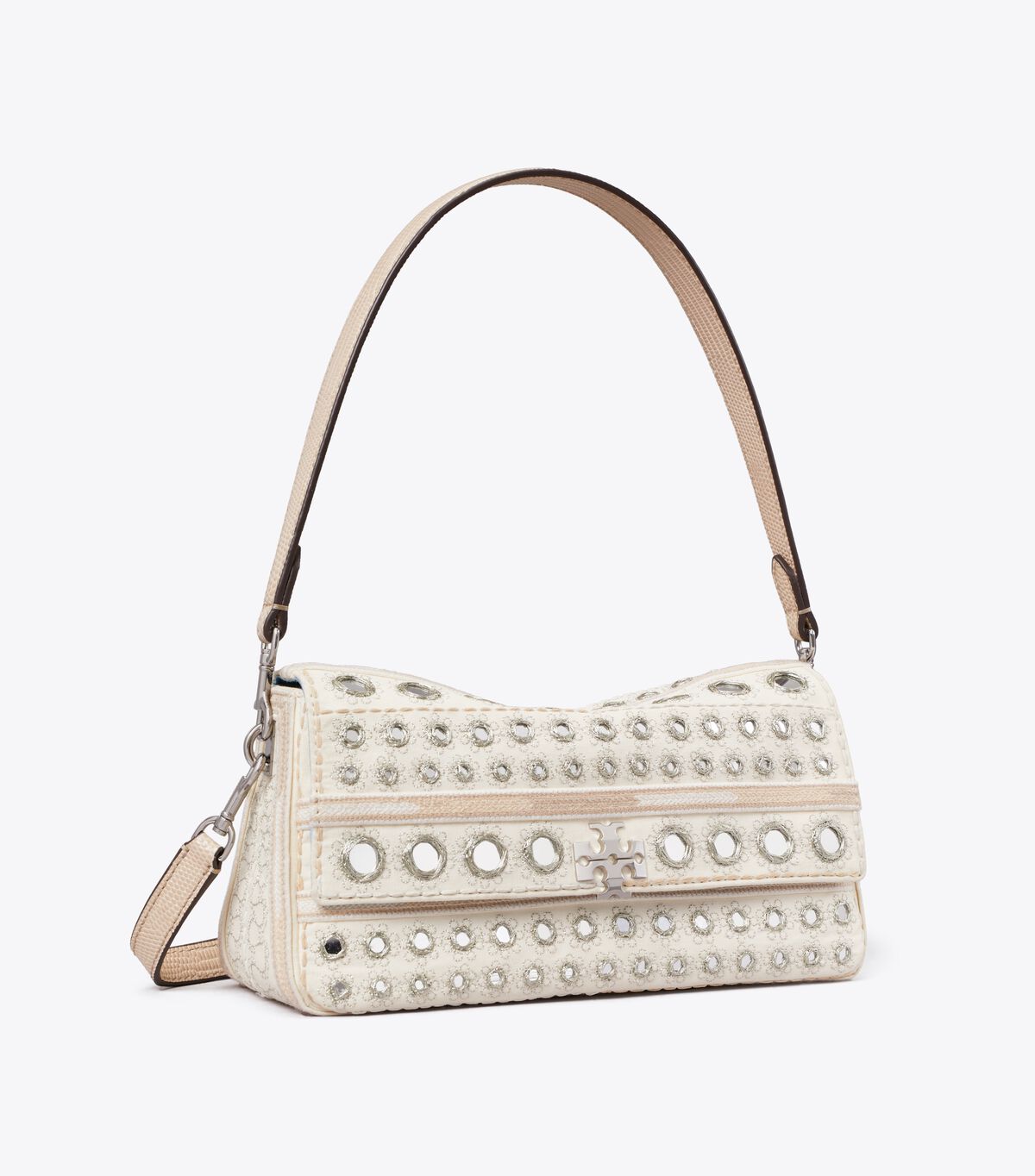 Small Charlie Embellished Shoulder Bag tory burch small charlie embellished shoulder bag