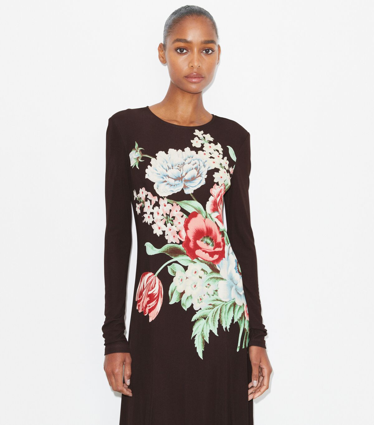 Printed Jersey Dress tory burch printed jersey dress