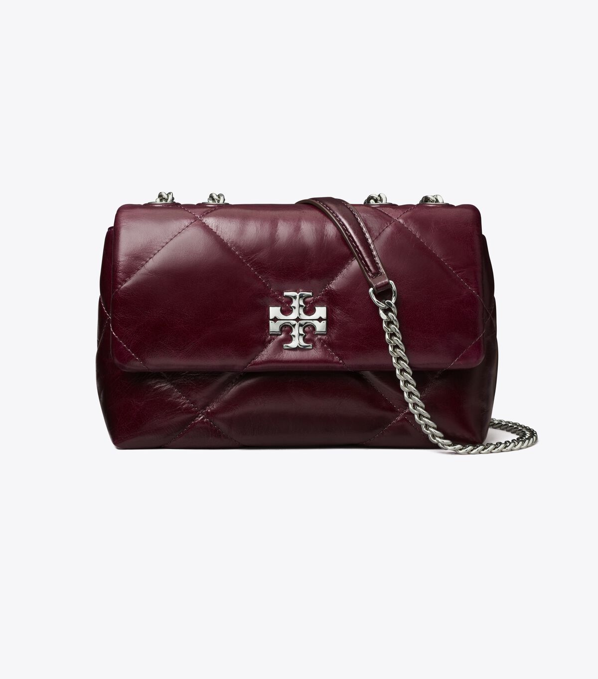 Small Kira Diamond Quilt Distressed Shoulder Bag tory burch small kira diamond quilt distressed shoulder bag