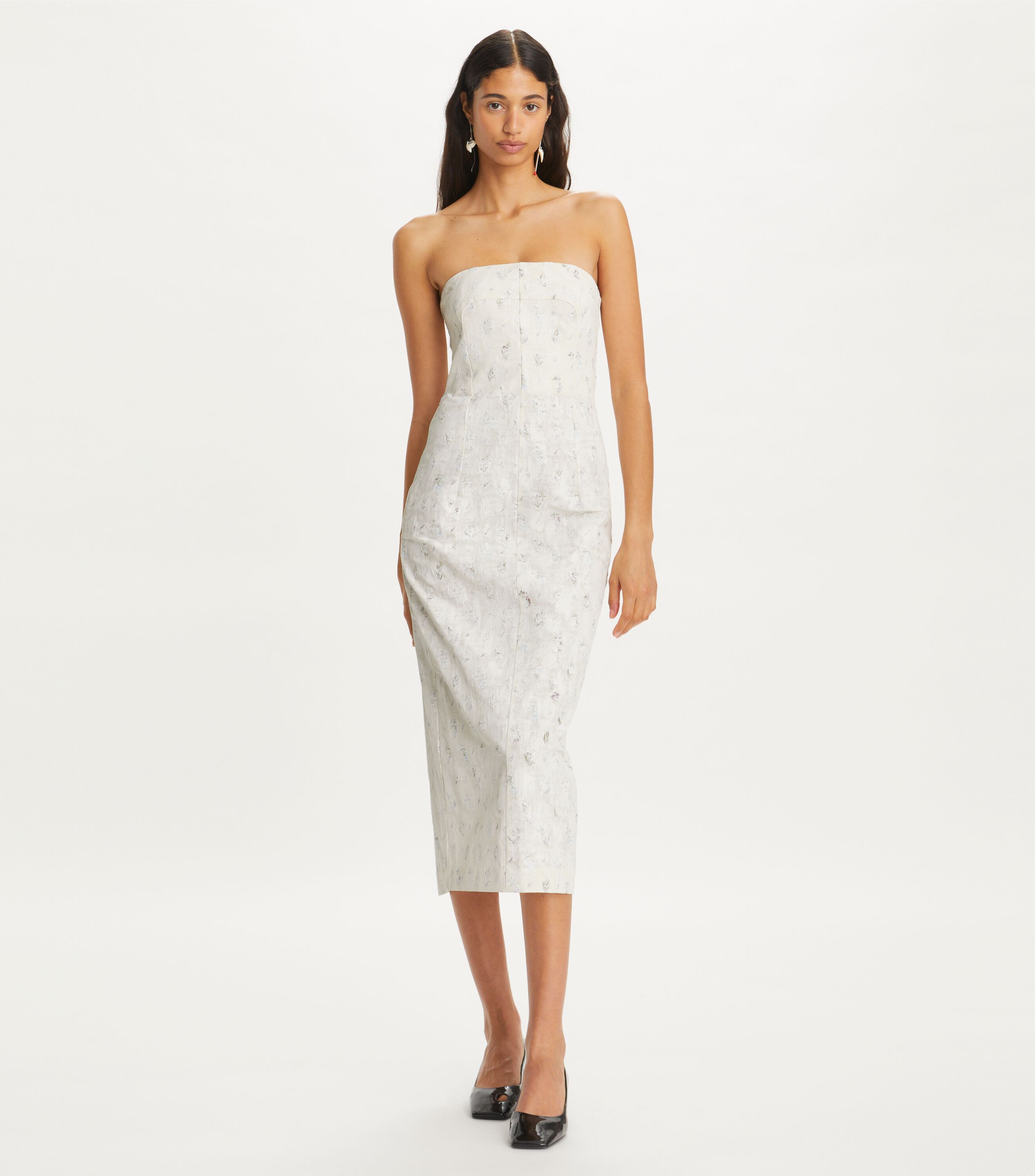 Tory burch linen dress top