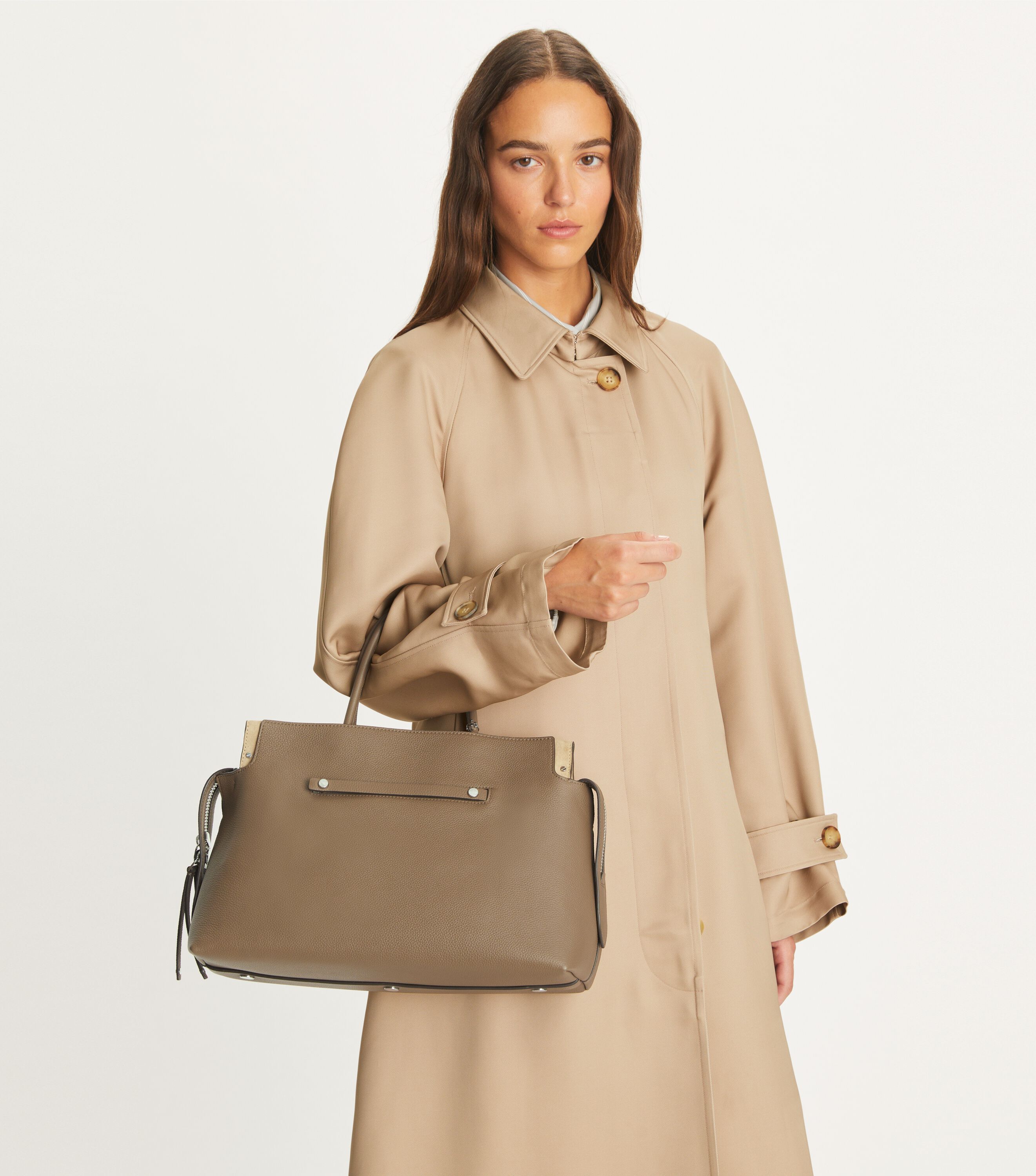 Large Mercer Pebbled Satchel
