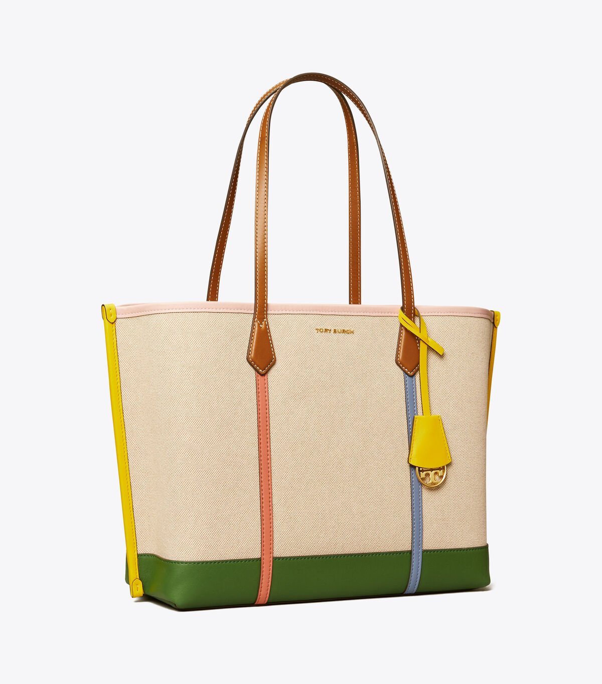 PERRY CANVAS TRIPLE-COMPARTMENT TOTE