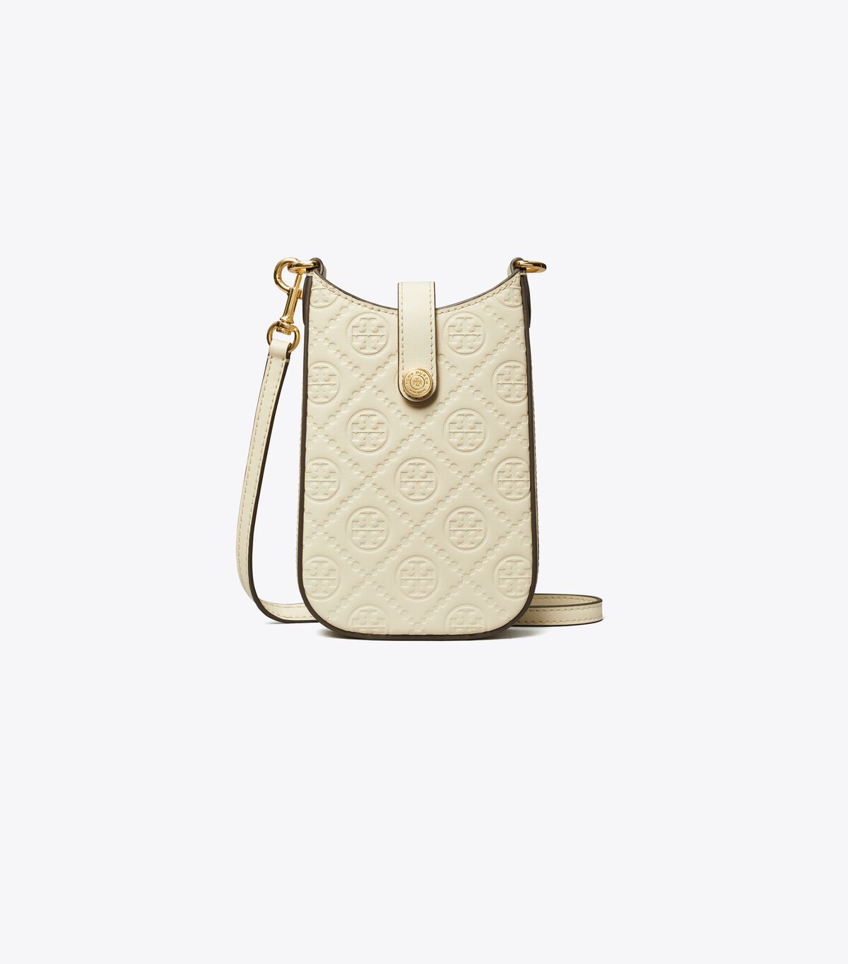 tory burch t monogram leather phone crossbody