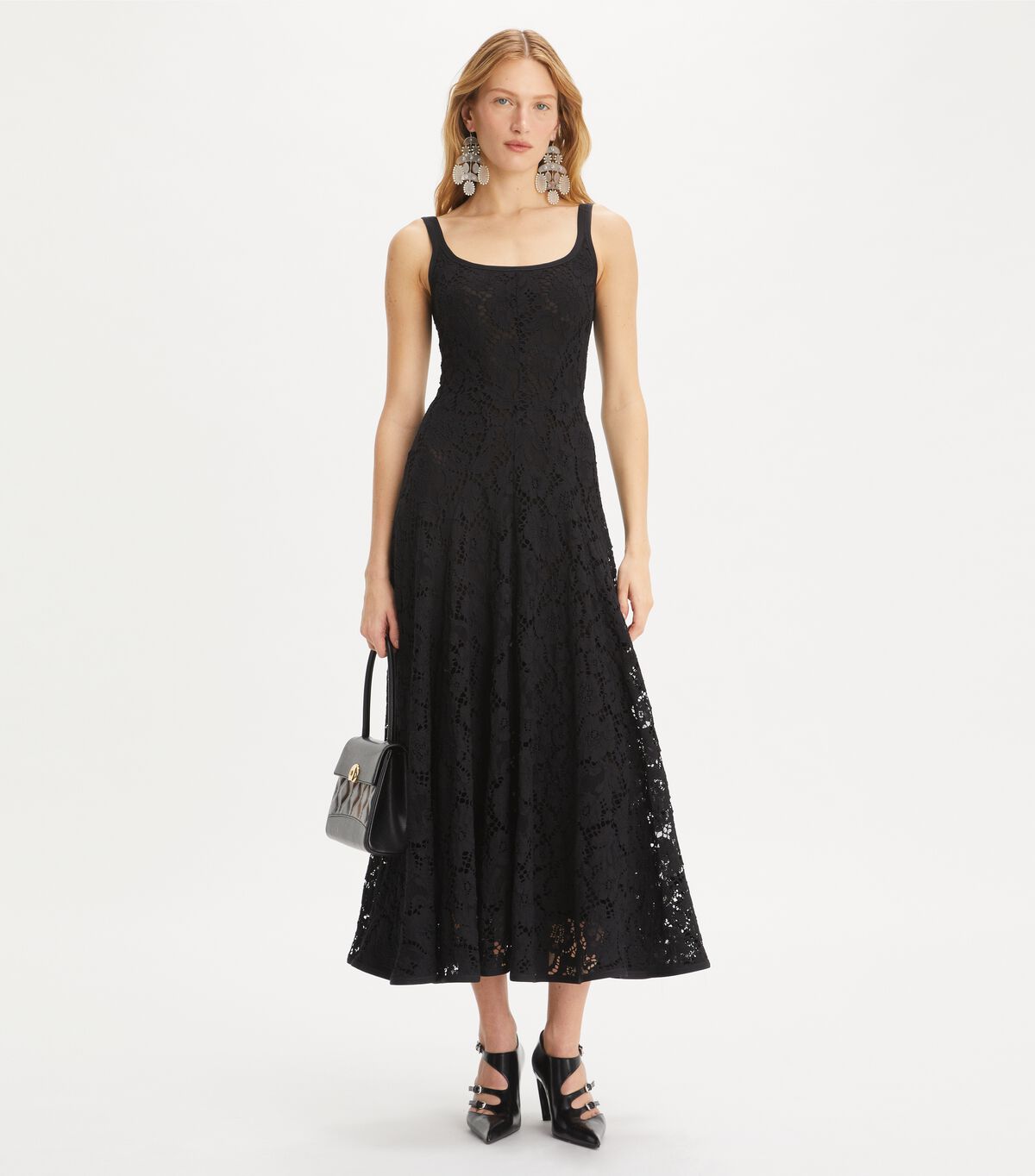 tory burch floral lace dress