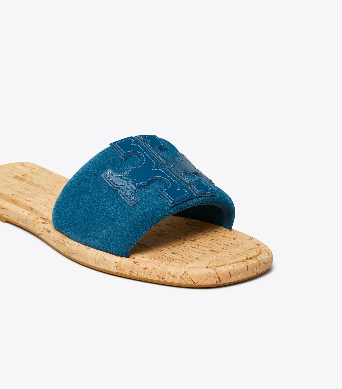 tory burch double t sport slide