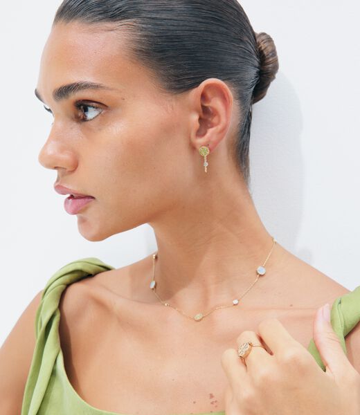 tory burch icon mother of pearl cuff