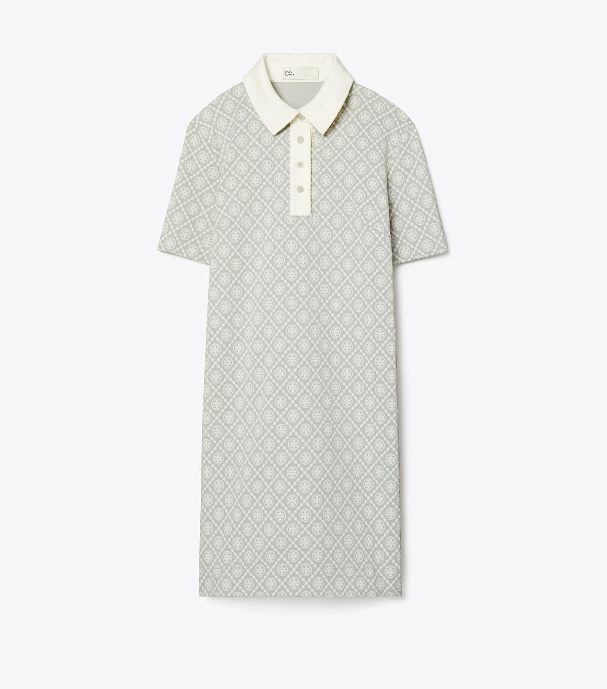 tory burch t monogram nylon polo dress