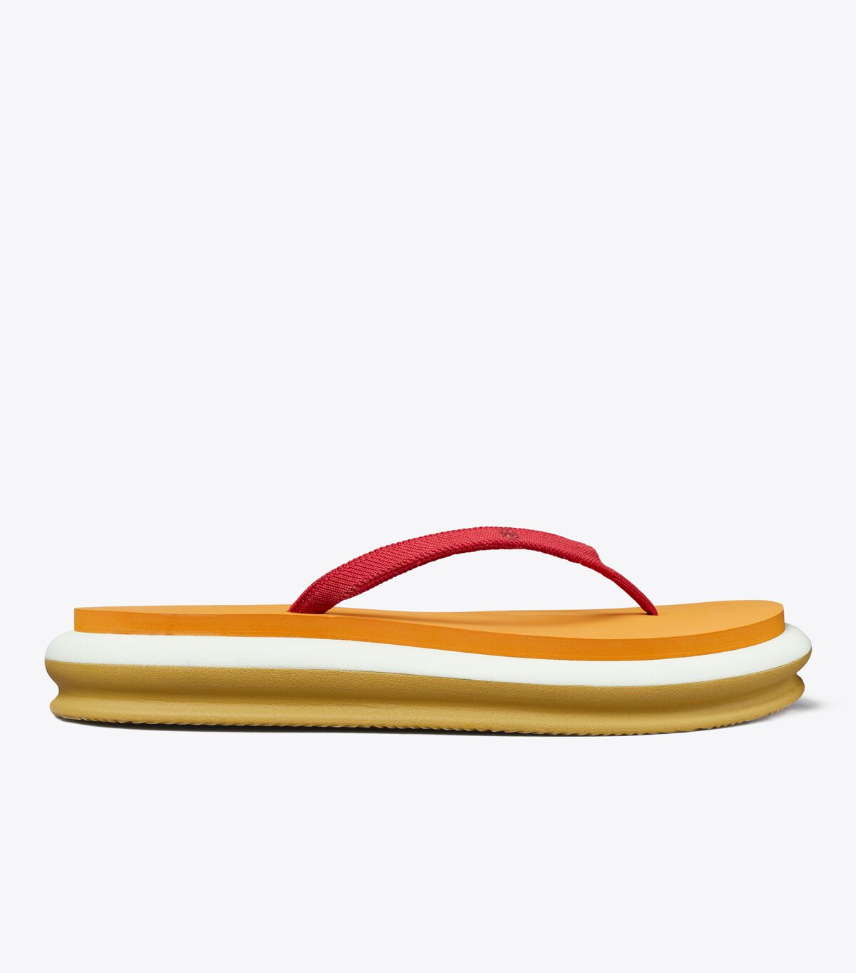 tory burch layered flip flop