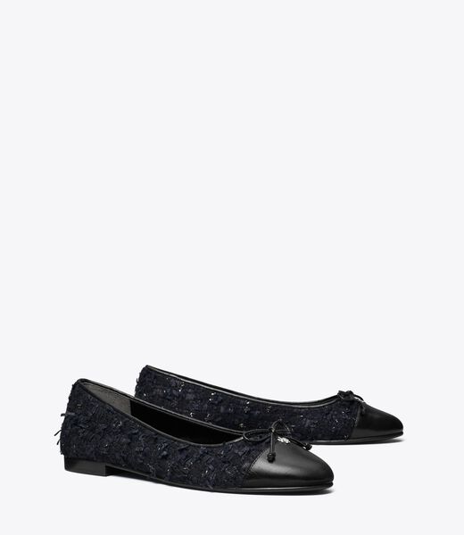 tory burch cap toe ballet