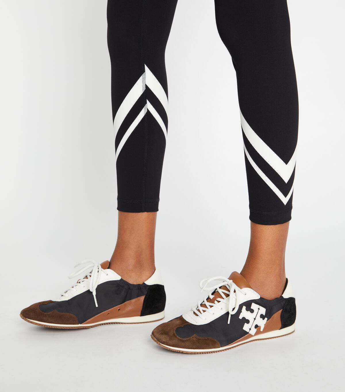 tory burch sculpt compression chevron 7 8 legging