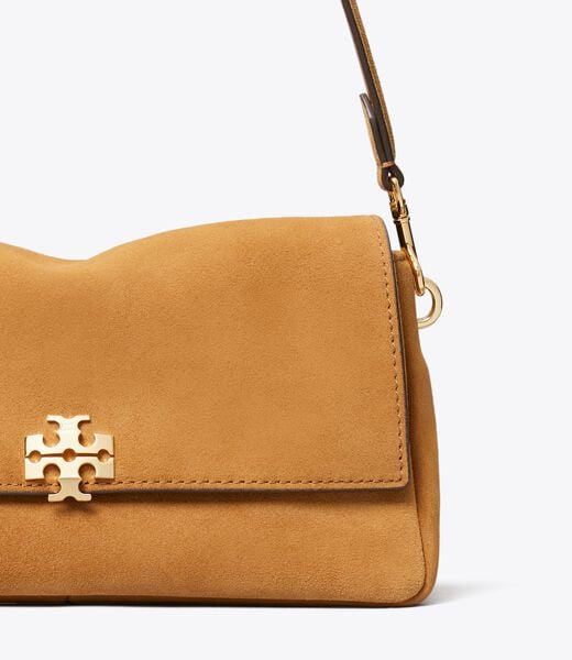 tory burch small charlie suede shoulder bag