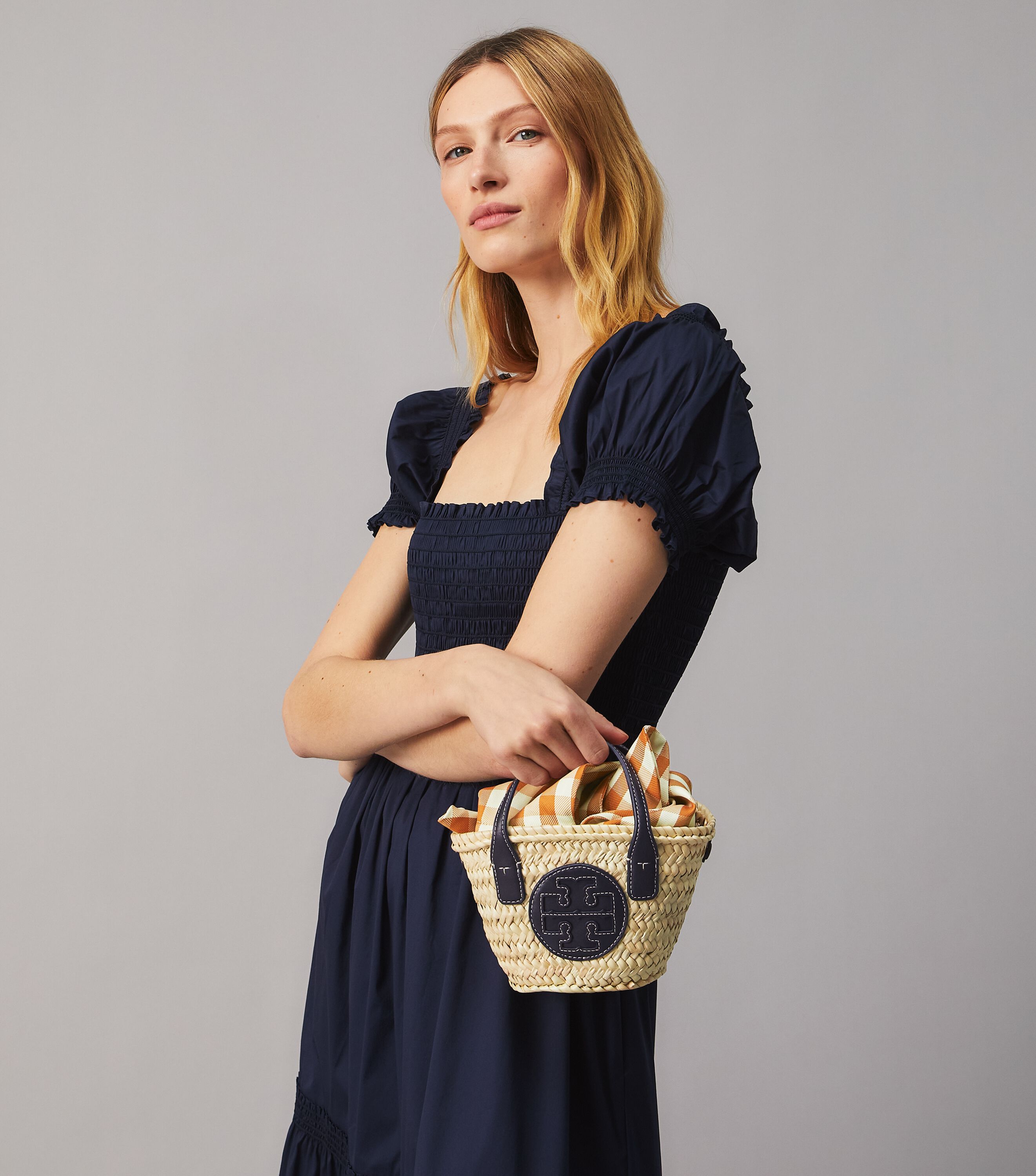 Ella Straw Basket Micro Tote Bag Tory Burch KSA Navigation