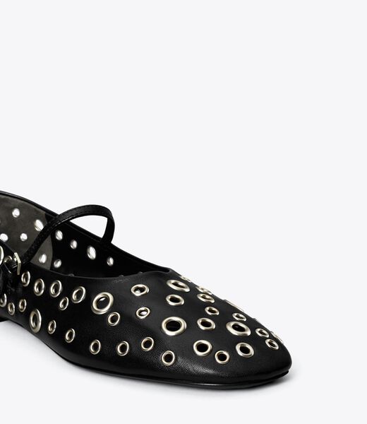 tory burch eyelet mary jane ballet