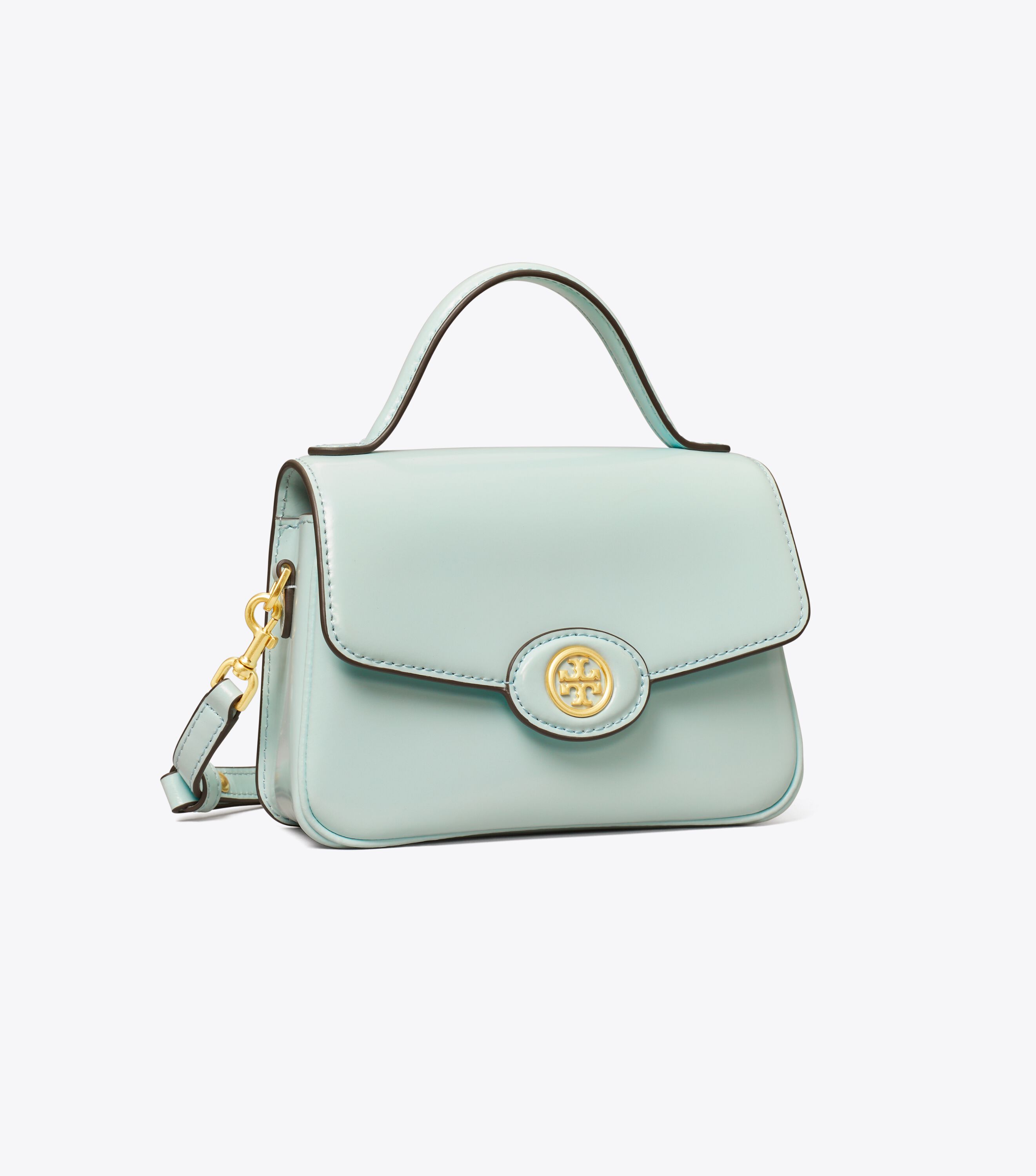 Tory burch robinson clearance small top handle satchel