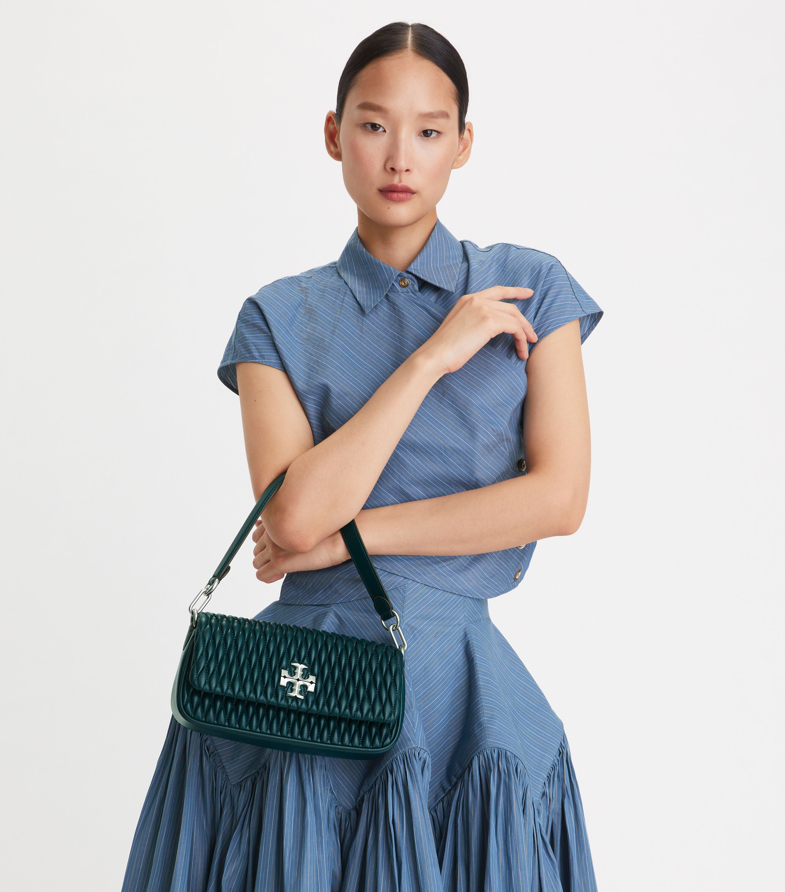 Tory burch flap cheap shoulder bag