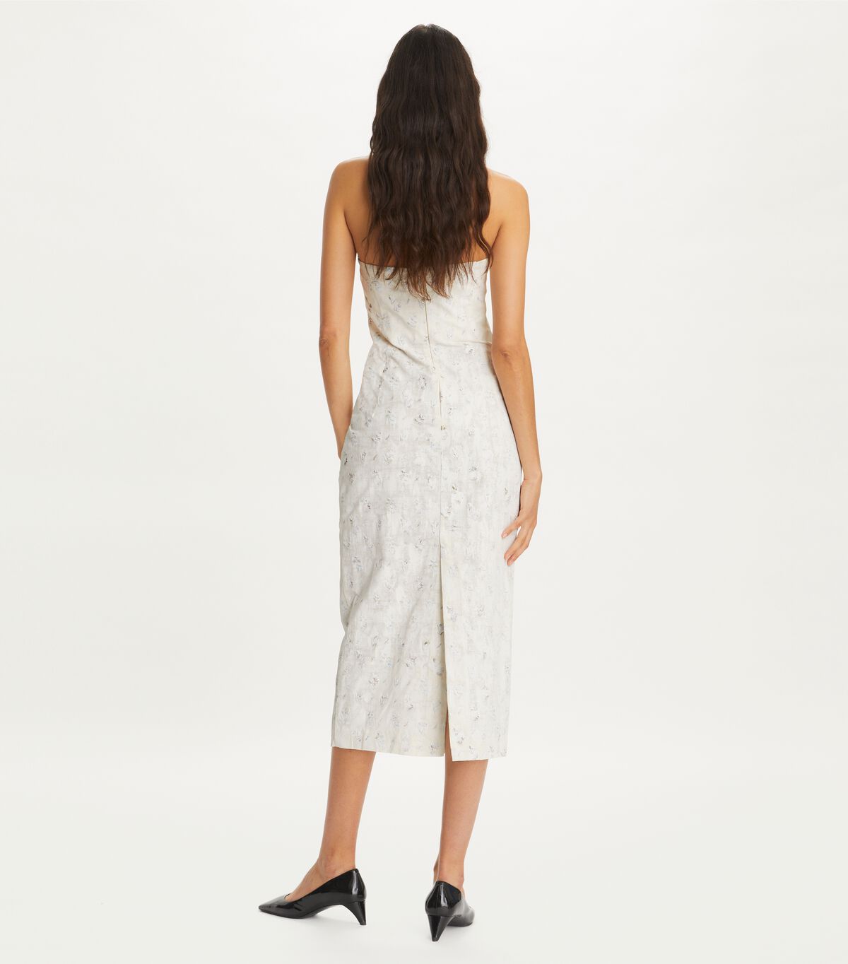 tory burch embellished linen dress