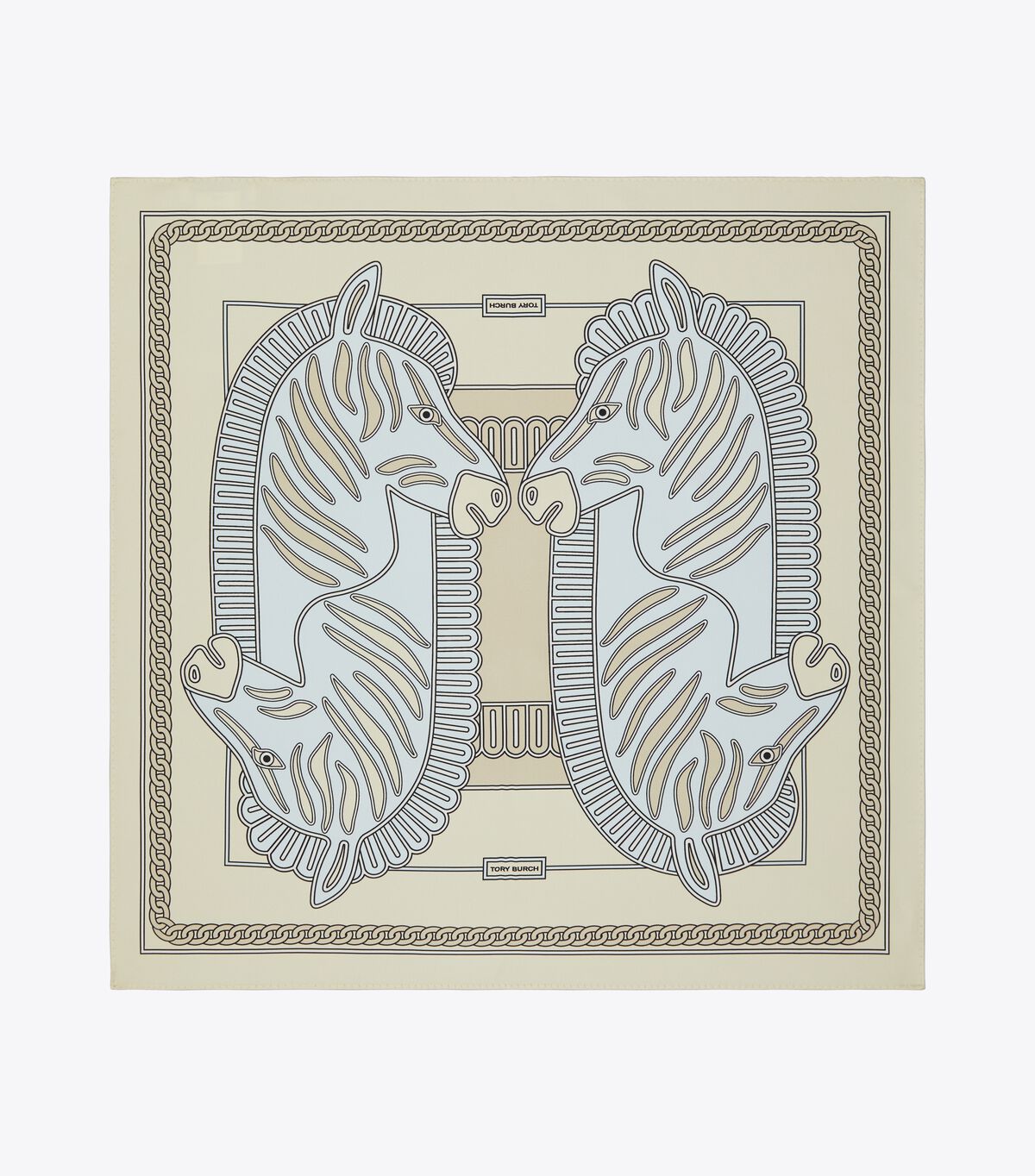 tory burch zebra neckerchief