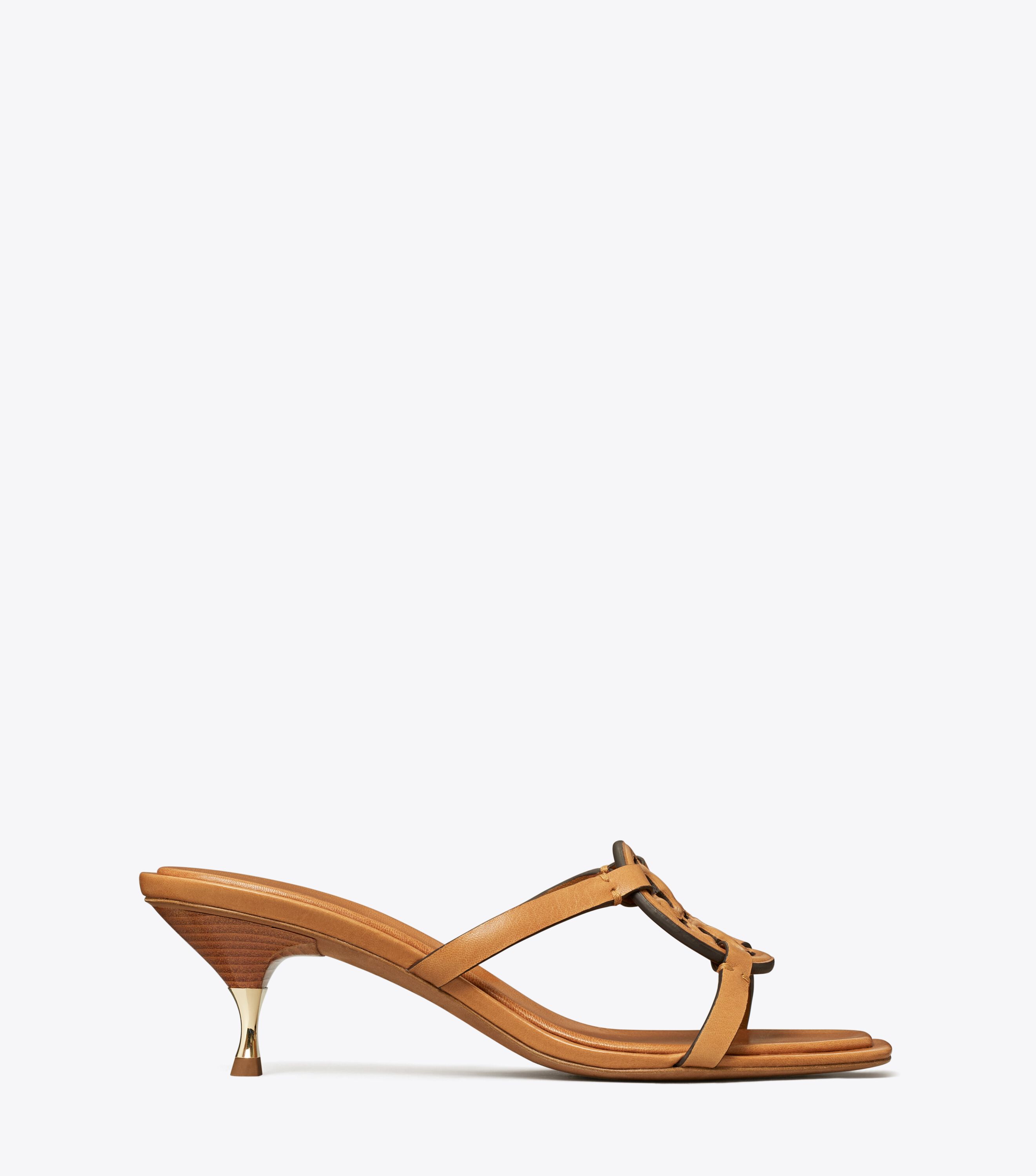 Tory burch miller shop metal leather slingback sandals