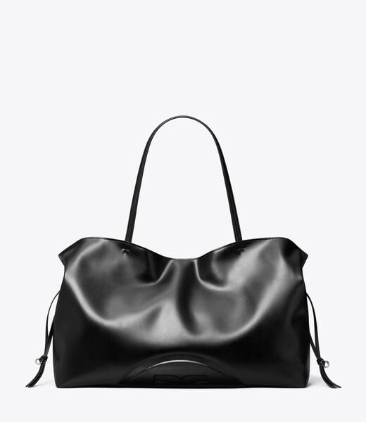 tory burch ella natuura  drawstring tote