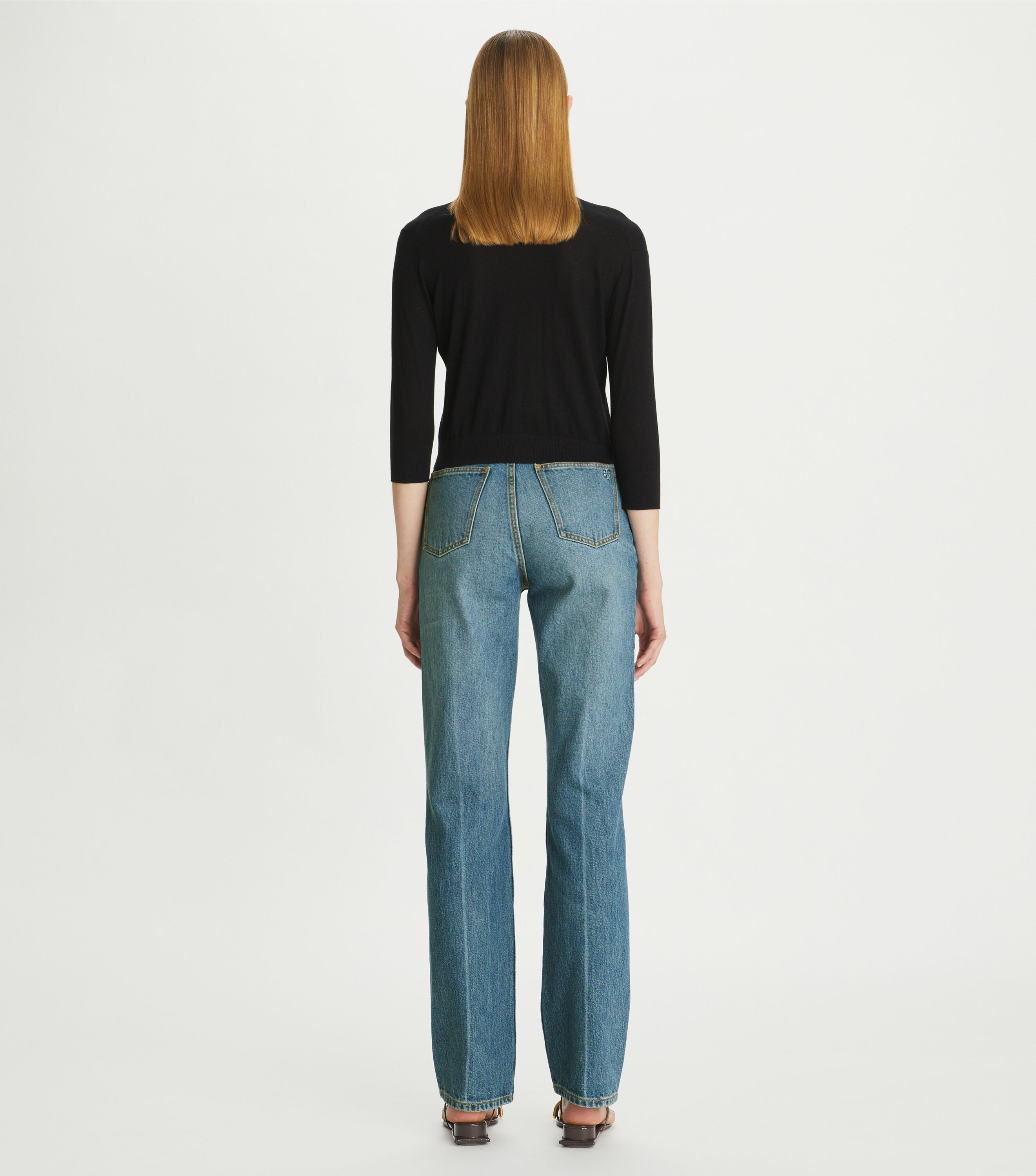Cropped Cotton Cardigan