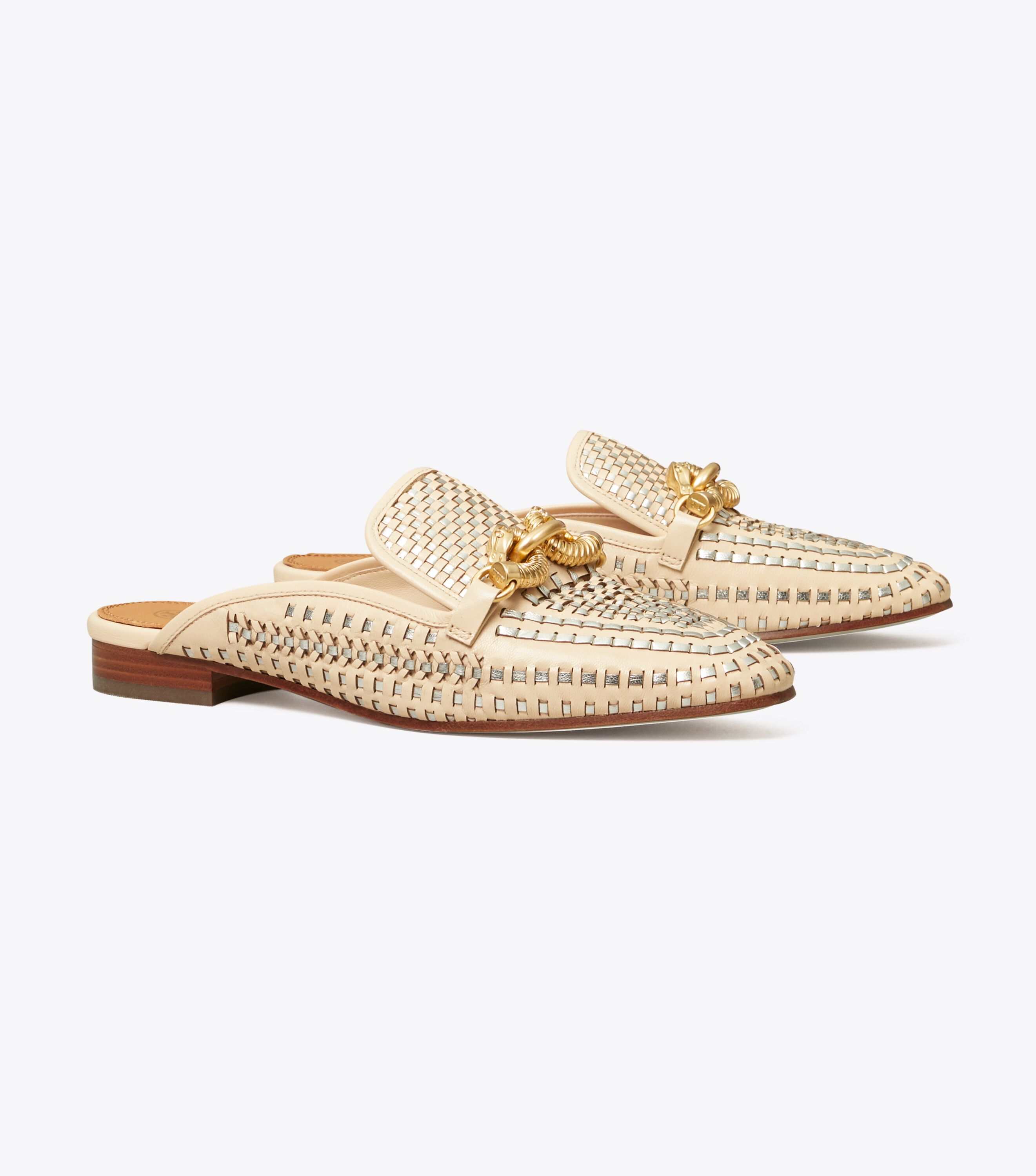 Jessa Woven Backless Loafer