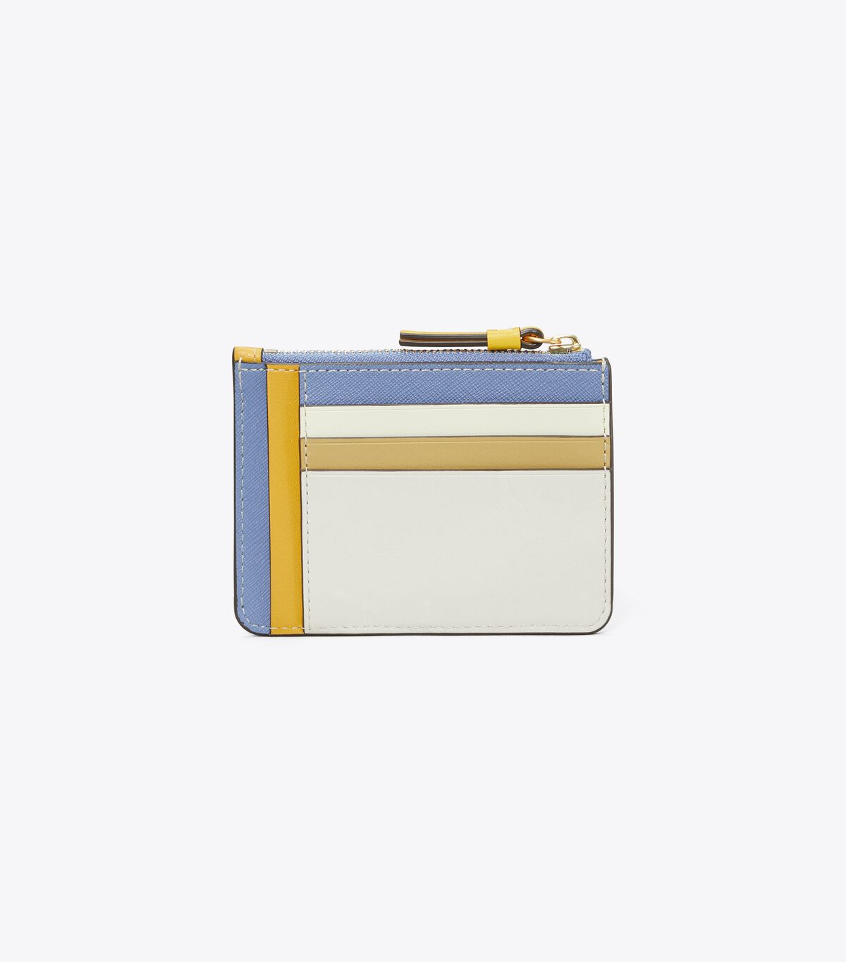 tory burch robinson color block card case