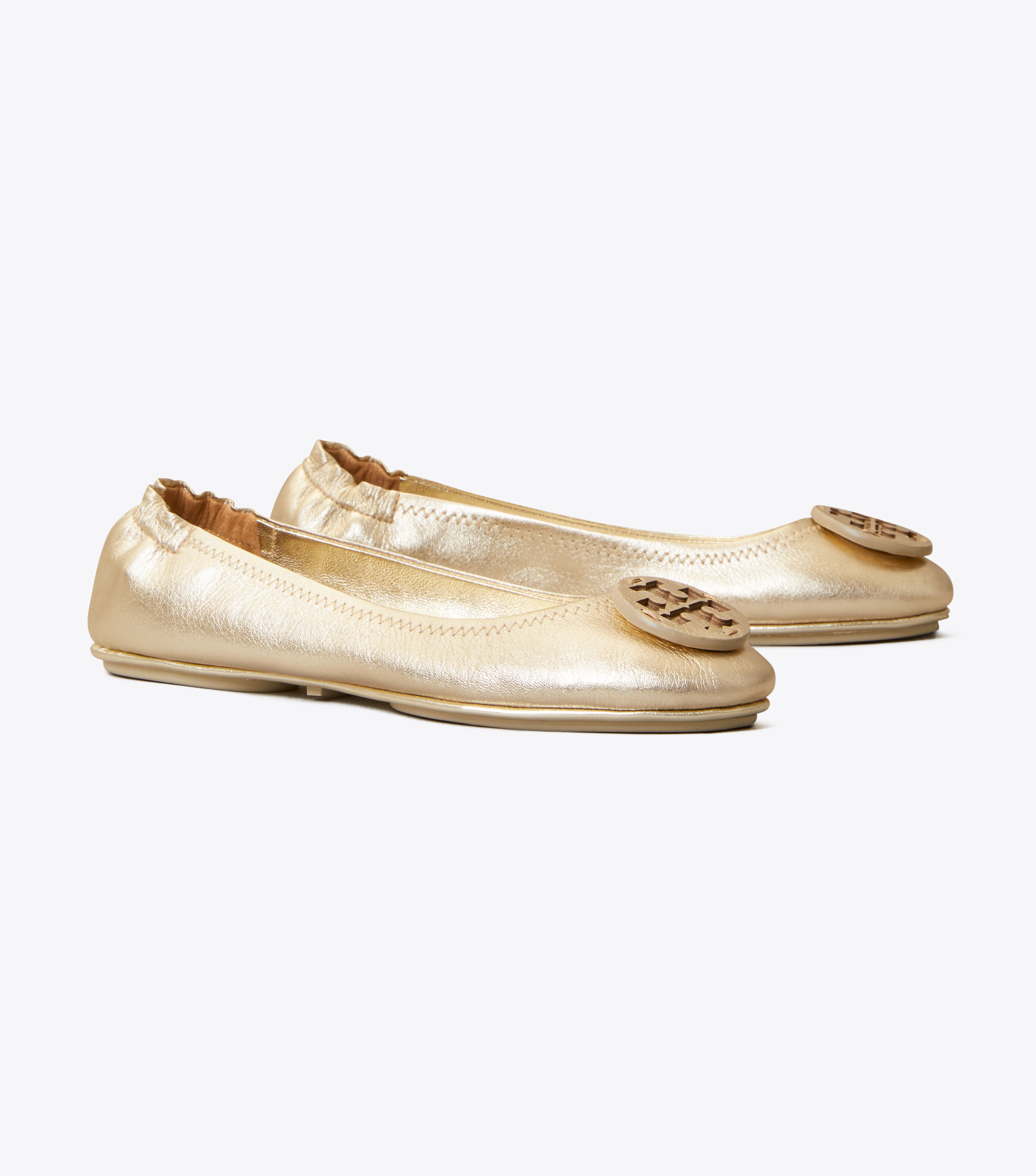 Tory burch minnie travel leather ballet flat outlet