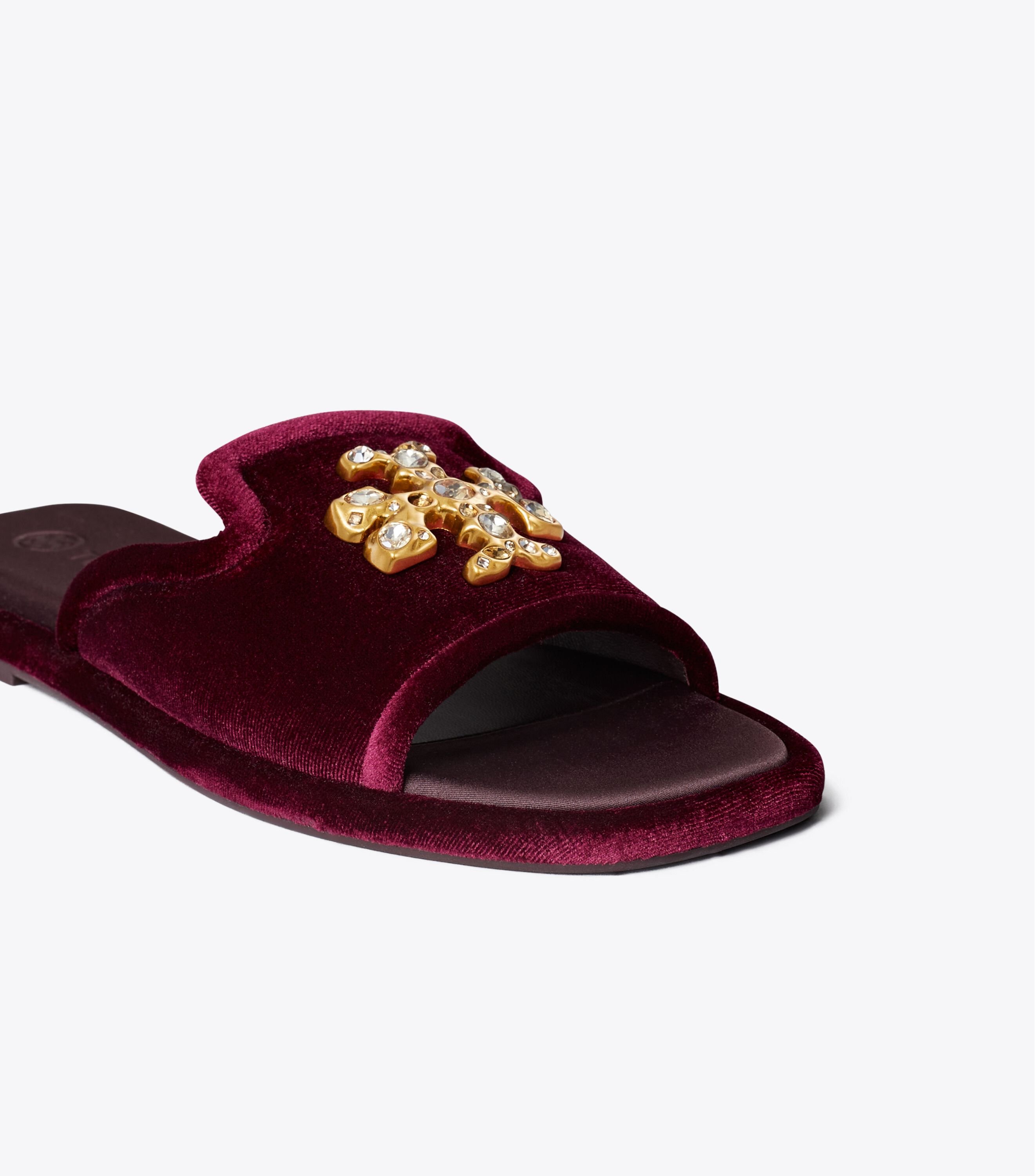 Tory burch jeweled slides new arrivals