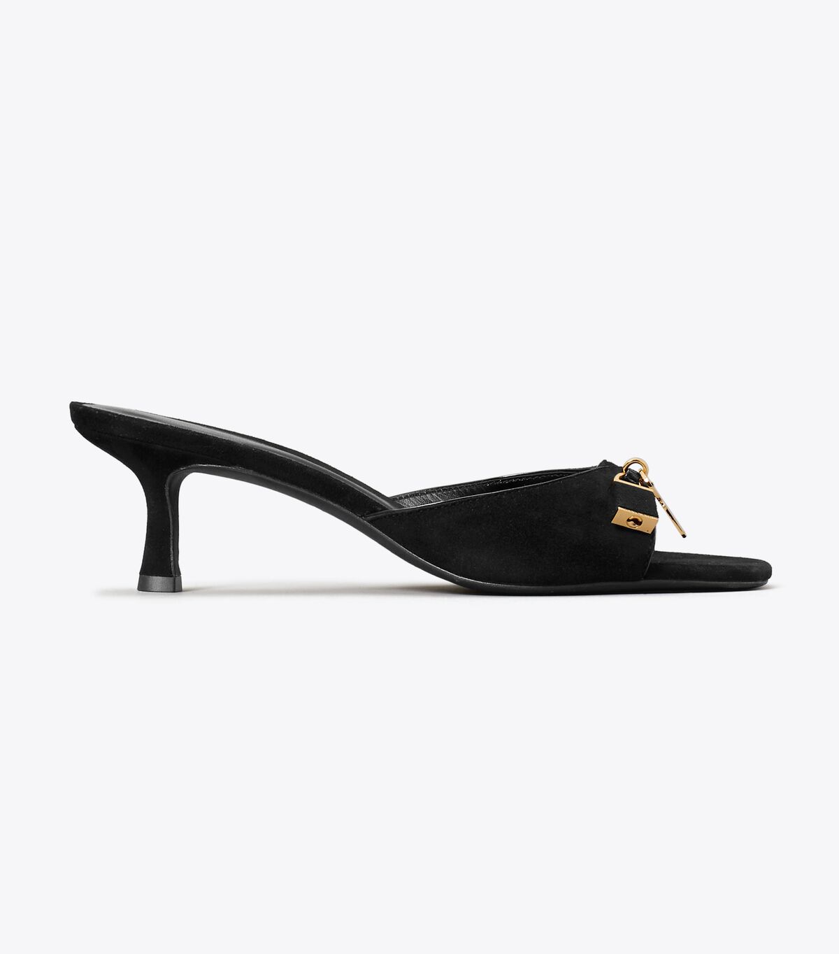Lock Kitten Heel Sandal tory burch lock kitten heel sandal