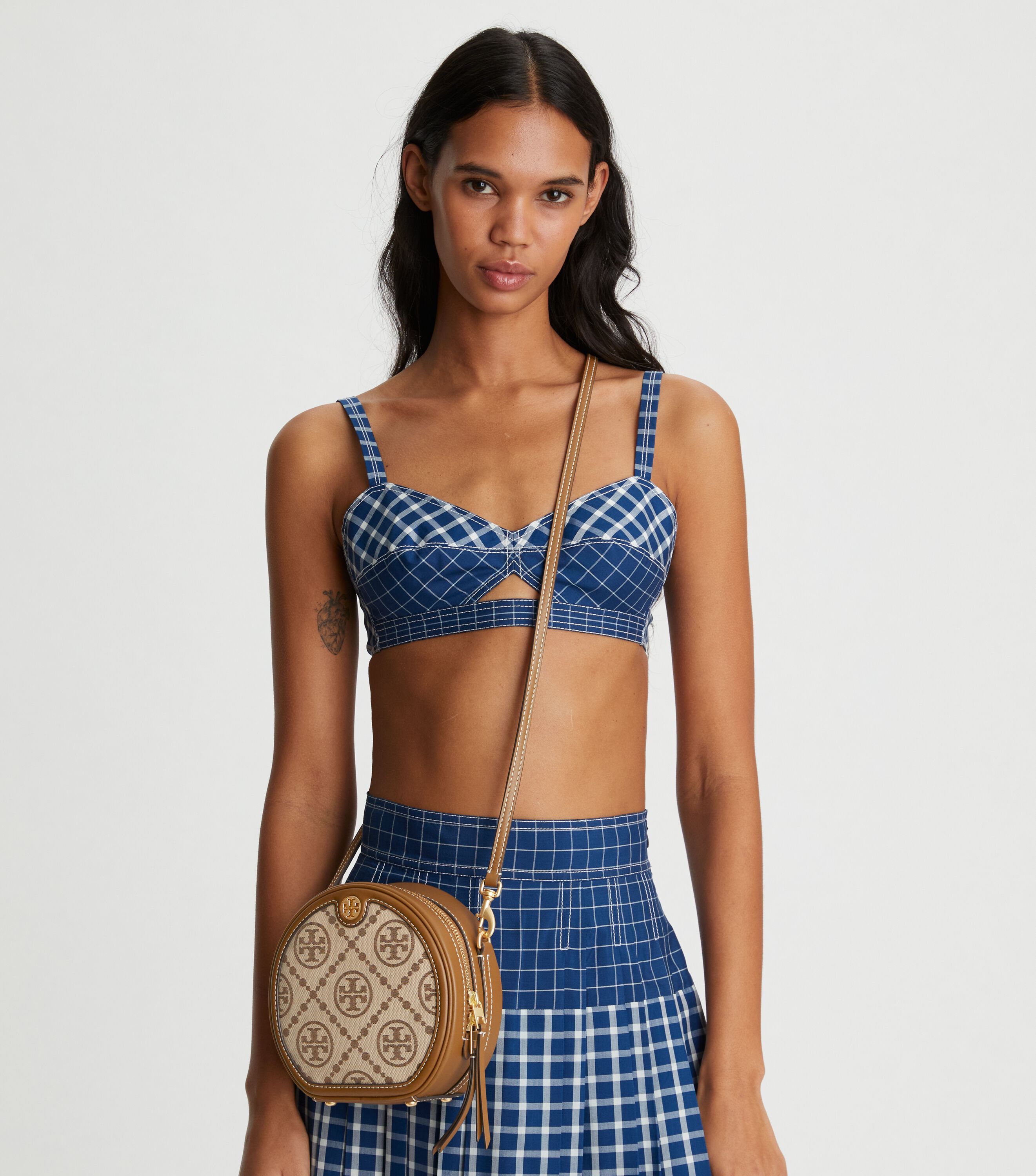 T Monogram Jacquard Moon, Hazelnut | Tory Burch KSA