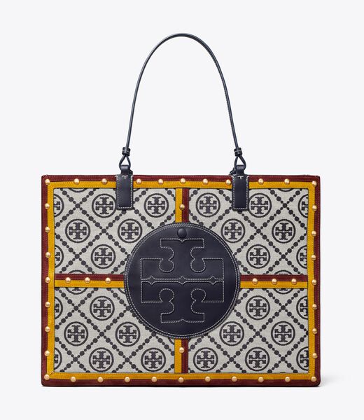 Ella Monogram Quadrant Tote Bag