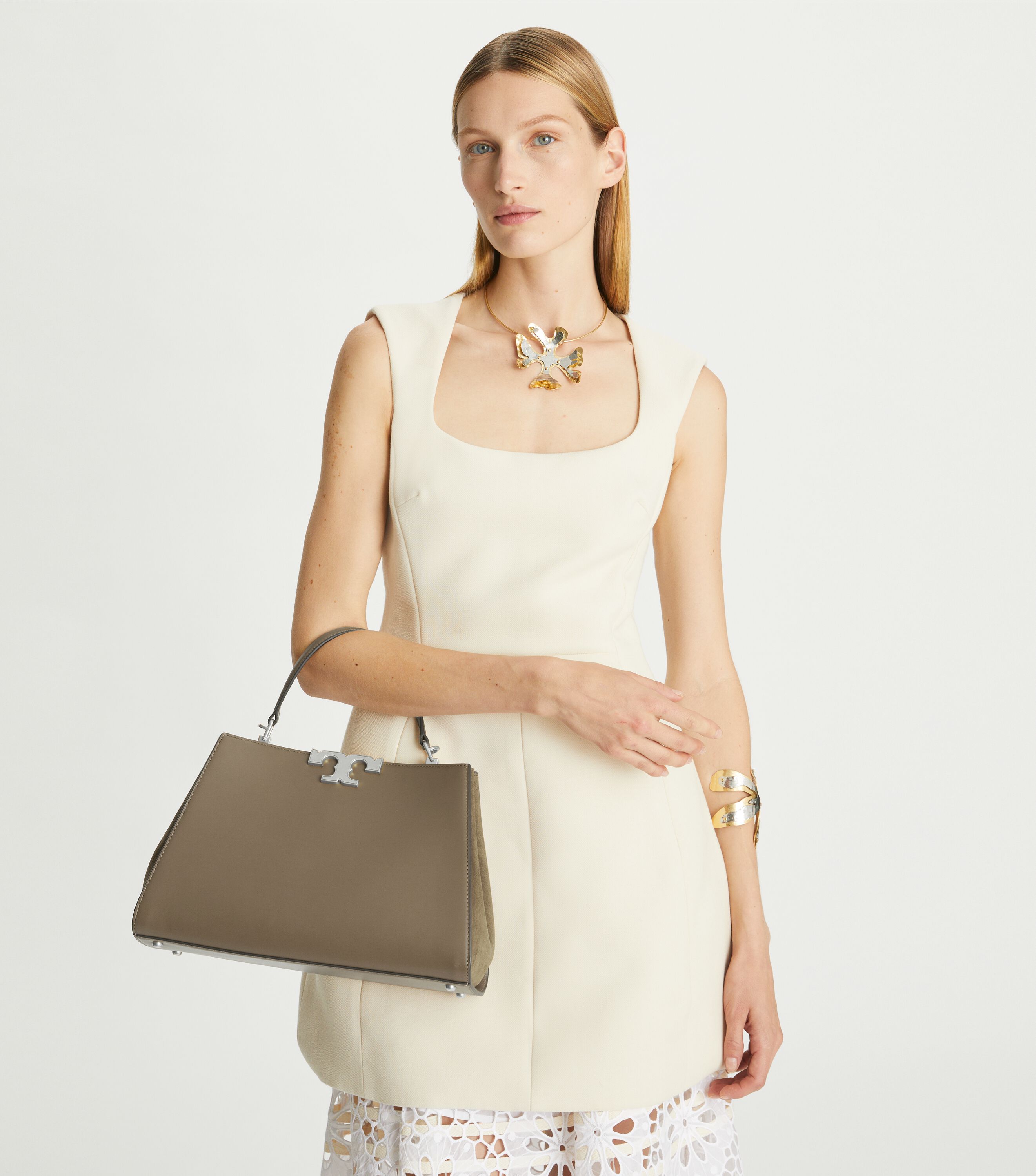 Tory burch online pebbled tote