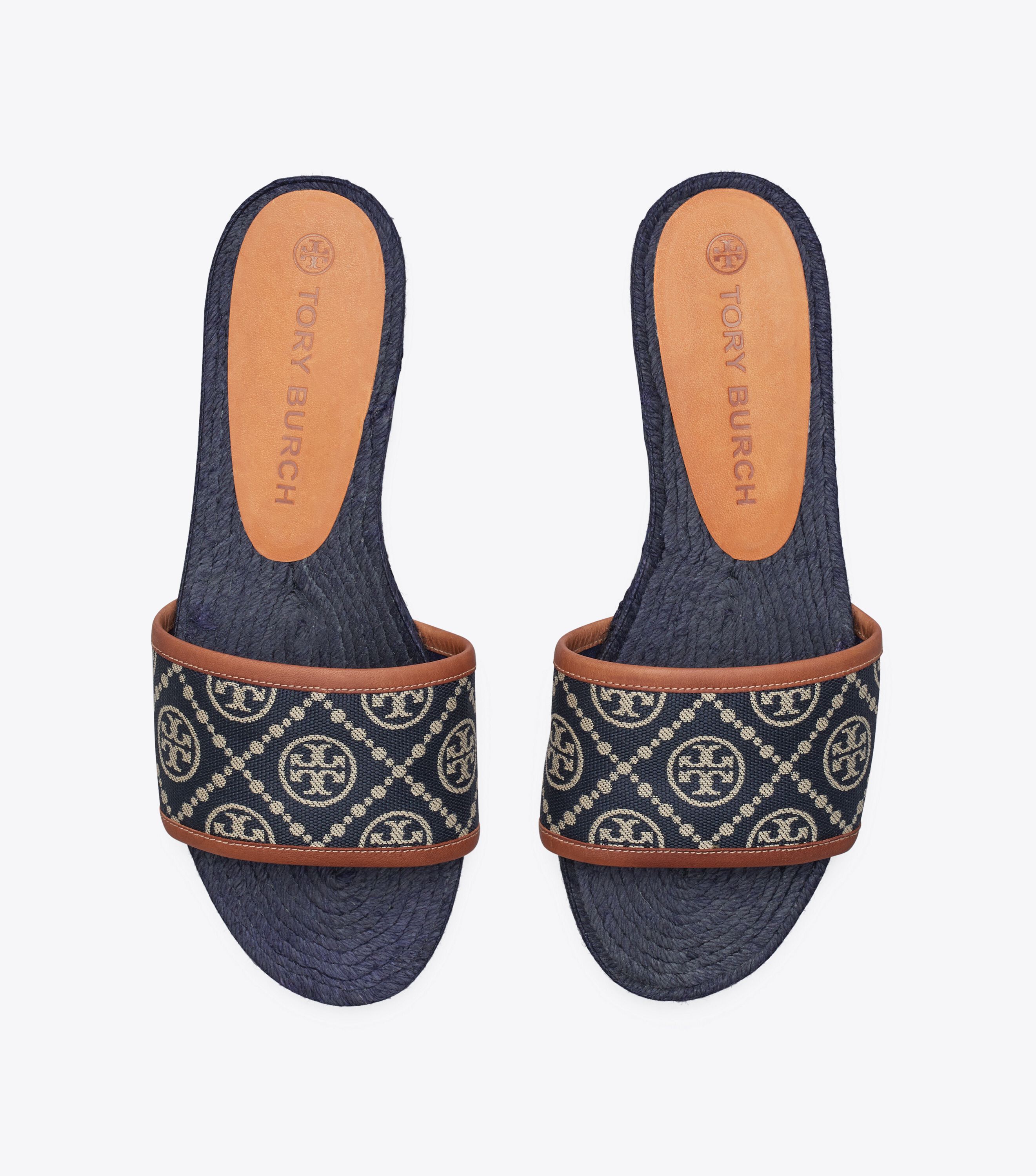 T Monogram Espadrille Slide Women S Designer 2025