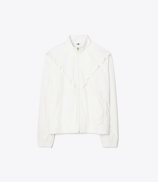 Ruffle Windbreaker