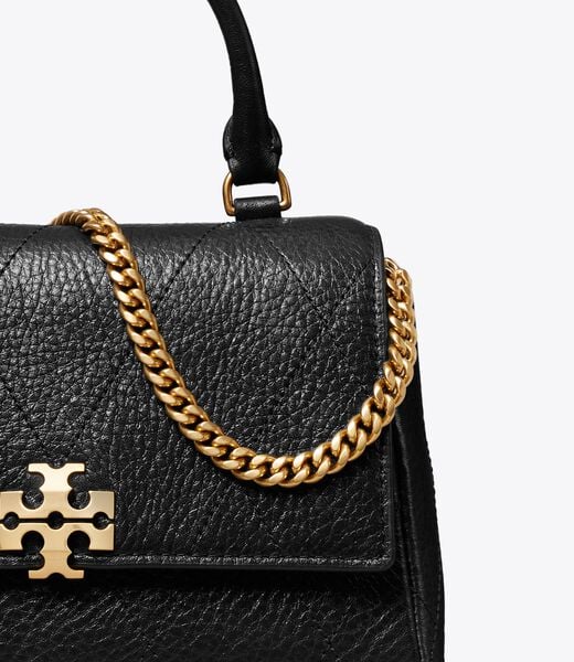 tory burch mini charlie quilted top handle crossbody