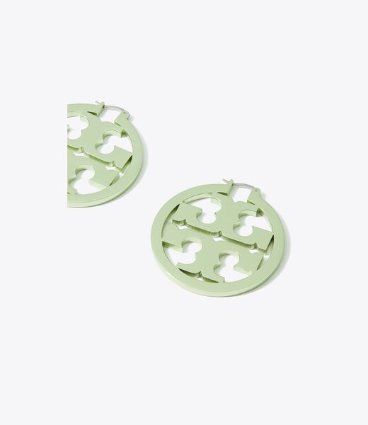 tory burch miller hoop earring
