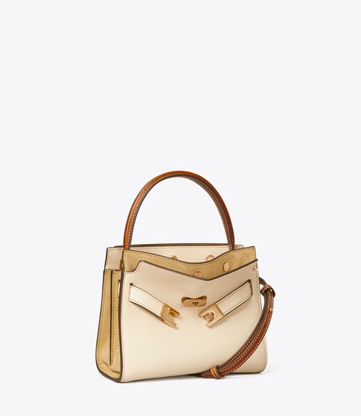 tory burch petite lee radziwill double bag