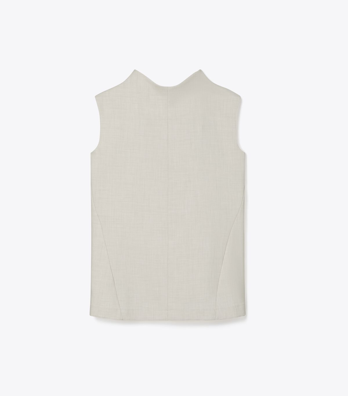 Funnel Neck Drapey Mélange Tank