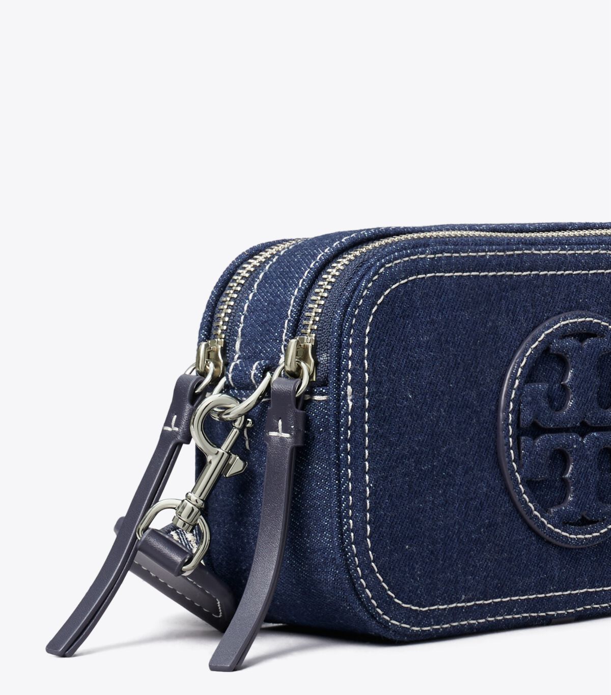 tory burch mini miller denim crossbody bag