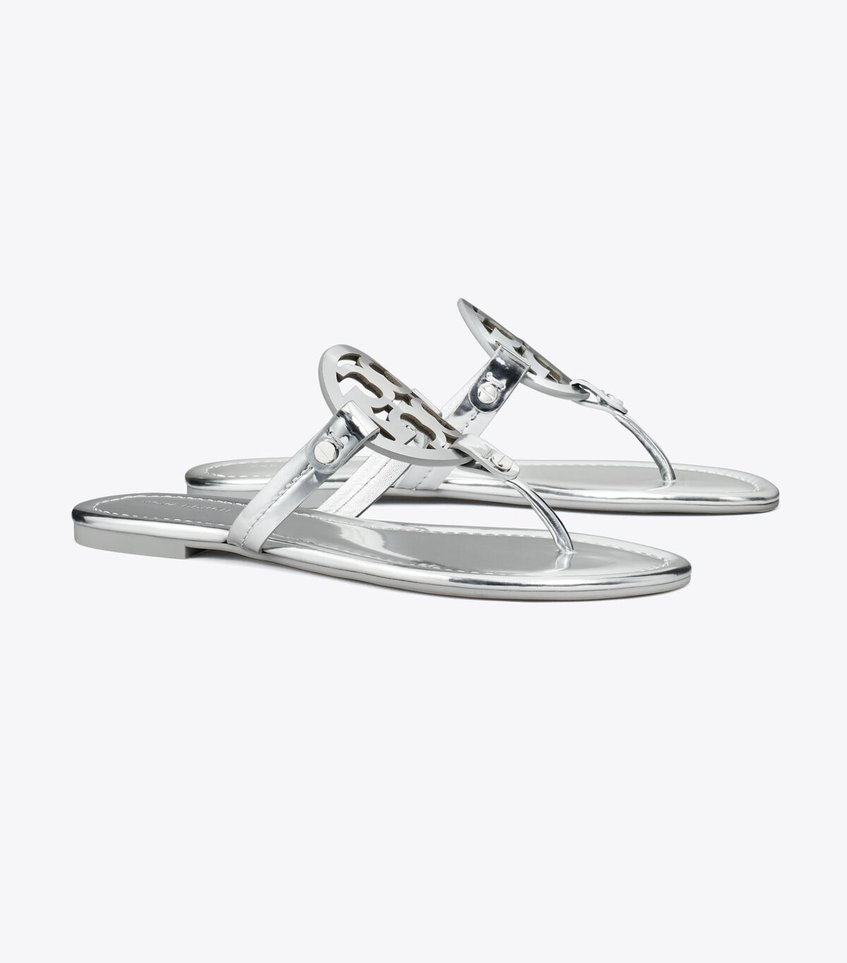 tory burch miller metallic sandal