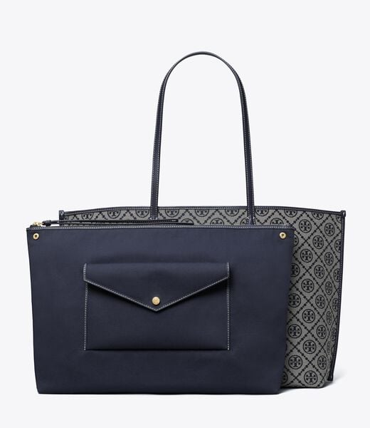tory burch حقيبة يد بيري تي مونوغرام