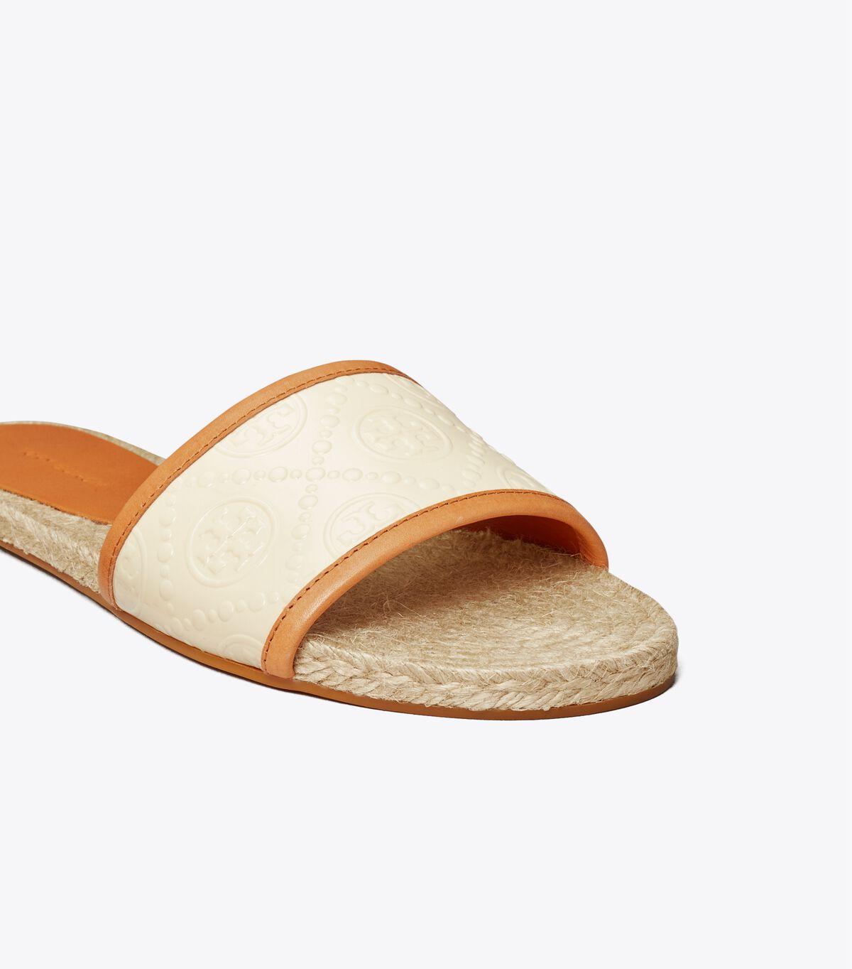 tory burch t monogram espadrille slide