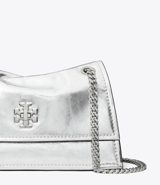 tory burch mini kira turnlock metallic shoulder bag