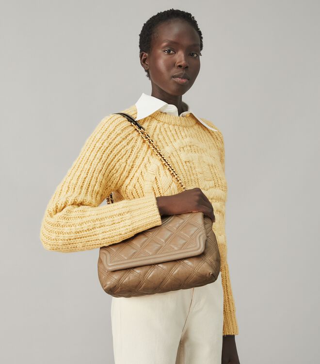 Fleming Soft Glazed Convertible Shoulder Bag, Handbags