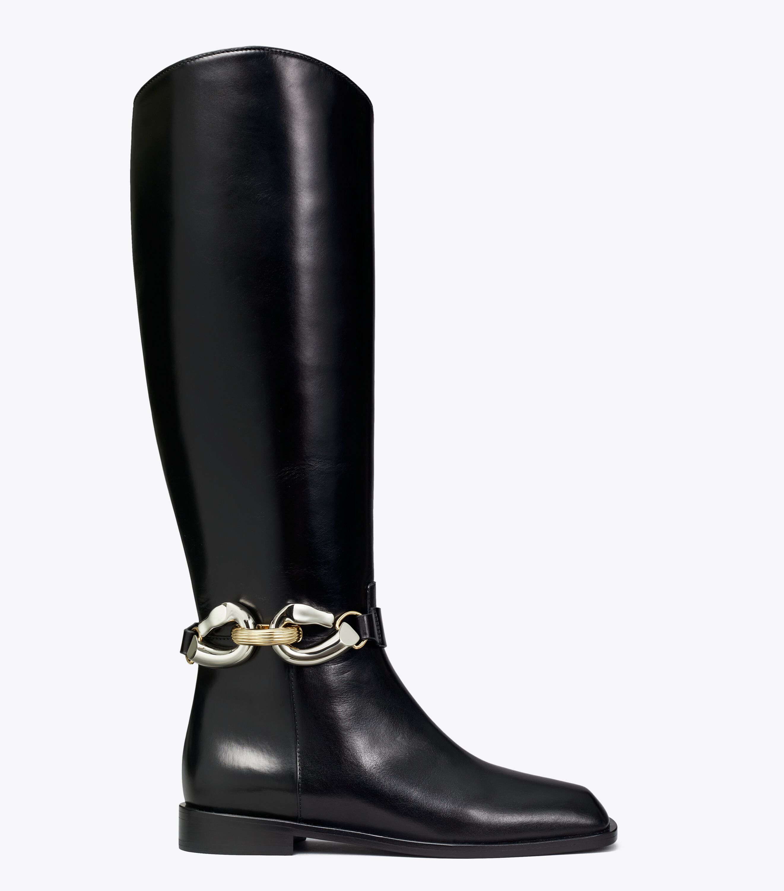 Jessa Riding Boot, Perfect Black | Tory Burch KSA