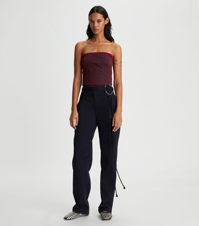 Plaited-Rib Bandeau | Ready-To-Wear | Tory Burch