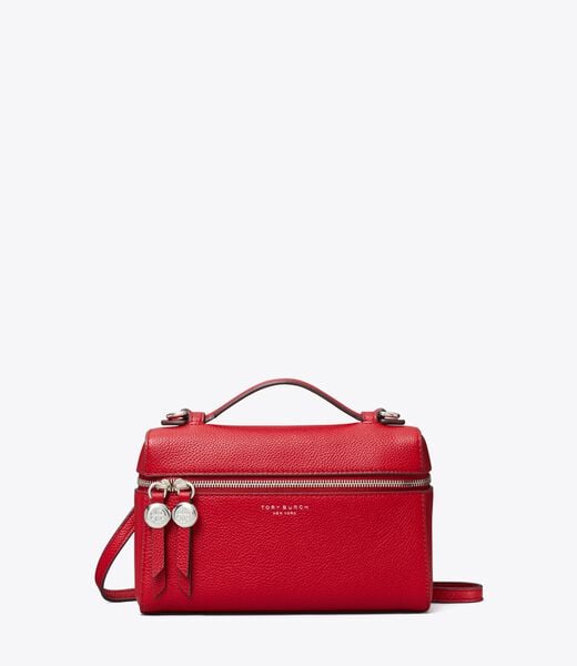 tory burch romy slim top handle bag