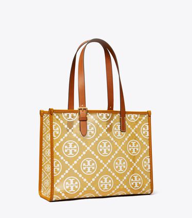 Small T Monogram Clear Tote