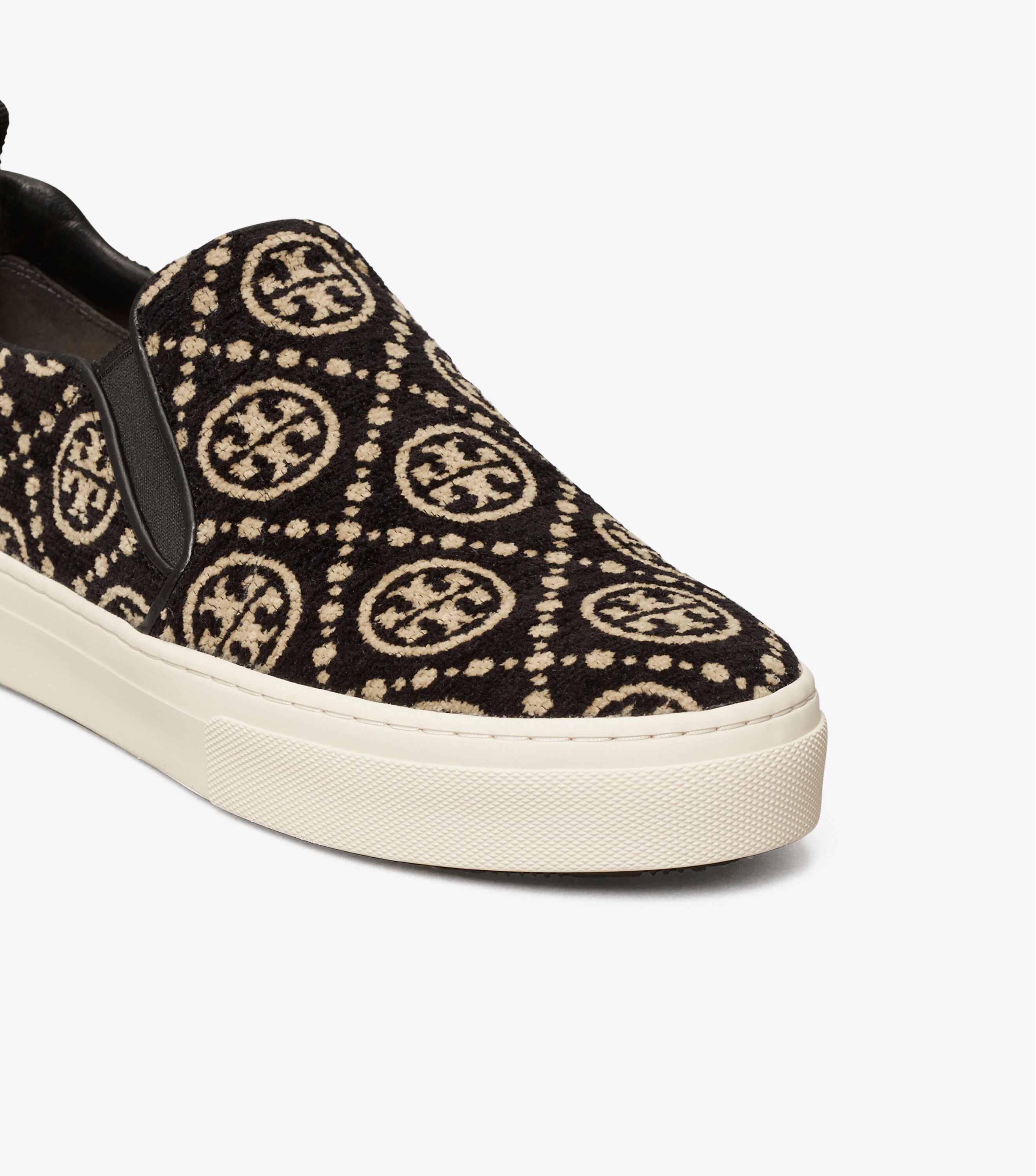 coach black slip on shoes