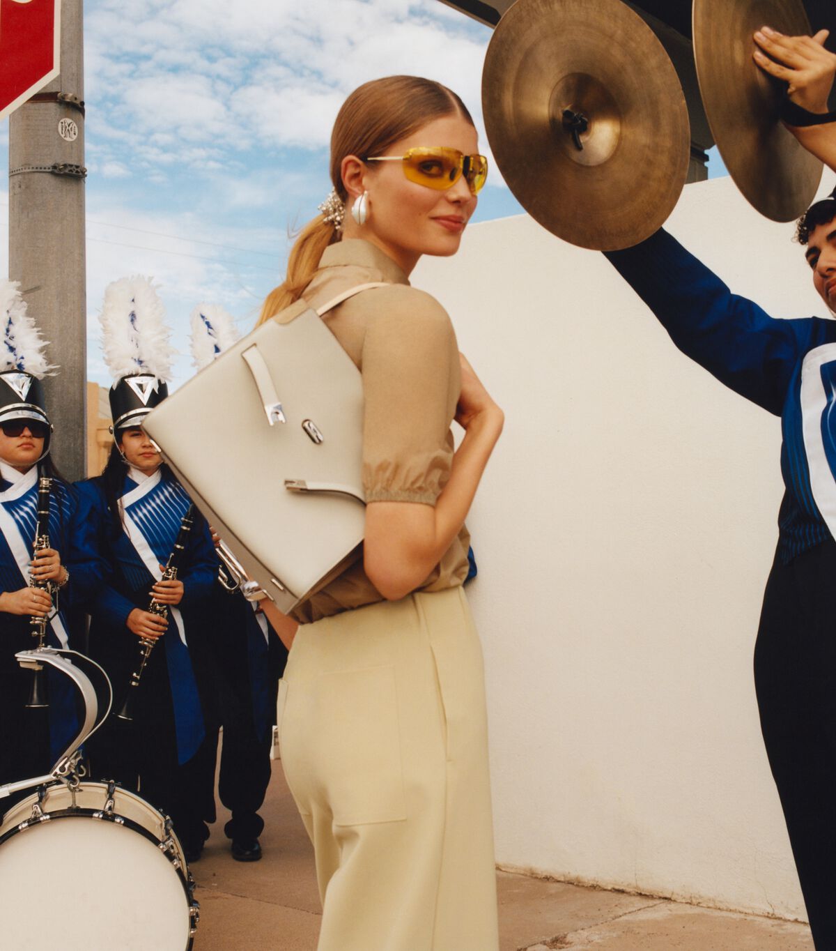 tory burch coated jersey pant
